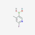 Structure of 2-Fluoro-4-Methylpyridine-5-Boronic Acid