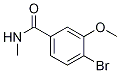 Structure of 4-BROMO-3-METHOXY-N-METHYLBENZAMIDE