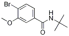 Structure of N-t-Butyl 4-bromo-3-methoxybenzamide