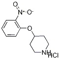 Structure of 4-(2-NITROPHENOXY)PIPERIDINE HYDROCHLORIDE