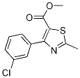 Structure of Methyl 4-(3-chlorophenyl)-2-methylthiazole-5-carboxylate