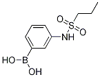 3-(Propylsulfonamido)phenylboronic acid结构式
