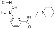 Structure of 3-(2-(Piperidin-1-yl)ethylcarbamoyl)phenylboronic acid hydrochloride