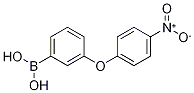 3-(4-Nitrophenoxy)phenylboronic acid结构式