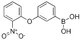 (3-(2-Nitrophenoxy)phenyl)boronic acid结构式