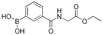 Ethyl (3-boronobenzoylaMino)acetate结构式