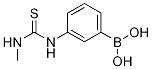 Structure of 3-(3-METHYLTHIOUREIDO)PHENYLBORONIC ACID