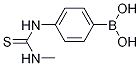 4-(3-Methylthioureido)phenylboronic acid结构式
