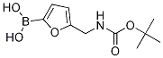 Structure of 5-((BOC-AMINO)METHYL)FURAN-2-BORONIC ACID