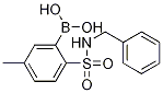 Structure of 2-(N-Benzylsulfamoyl)-5-methylphenylboronic acid