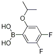 Structure of 4,5-Difluoro-2-isopropoxyphenylboronic acid