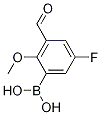 Structure of (5-Fluoro-3-forMyl-2-Methoxyphenyl)boronic acid