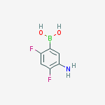 Structure of 5-AMINO-2,4-DIFLUOROPHENYLBORONIC ACID