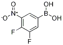 Structure of 3,4-Difluoro-5-nitrophenylboronic acid