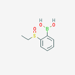 Structure of 2-ETHYLSULFINYLPHENYLBORONIC ACID