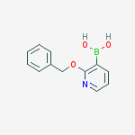 Structure of 2-BENZYLOXYPYRIDIN-3-YLBORONIC ACID