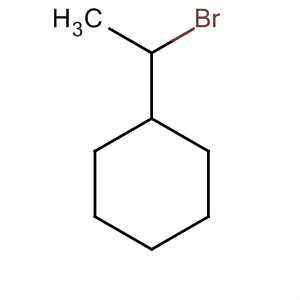 Structure of Cyclohexane, (1-bromoethyl)-