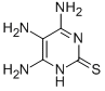 Structure of 4,5,6-triamino-2(1h)-pyrimidinethion