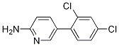 Structure of 5-(2,4-Dichlorophenyl)pyridin-2-amine