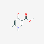 3-Pyridinecarboxylic acid,1,4-dihydro-6-(1-methylethyl)-4-oxo-,ethyl ester结构式