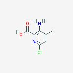 Structure of 3-Amino-6-chloro-4-methylpicolinic acid