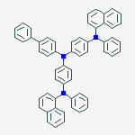 Structure of 4,4'-BIS[N-(1-NAPHTHYL)-N-PHENYLAMINO]-4''-PHENYLTRIPHENYLAMINE