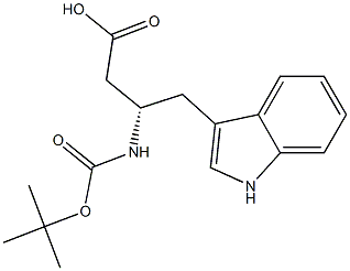 Structure of (R)-3-TERT-BUTOXYCARBONYLAMINO-4-(1H-INDOL-3-YL)-BUTYRIC ACID