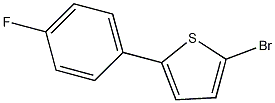 Structure of 2-Bromo-5-(4-fluorophenyl)thiophene