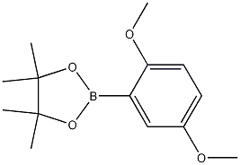 Structure of 2-(2,5-Dimethoxyphenyl)-4,4,5,5-tetramethyl-1,3,2-dioxaborolane