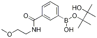 Structure of 3-(2-Methoxyethylaminocarbonyl)benzeneboronic acid pinacol ester