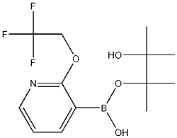 Structure of 2-(2,2,2-Trifluoroethoxy)pyridine-3-boronic acid, pinacol ester