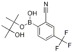 2-氰基-4-三氟甲基苯硼酸频哪醇酯结构式