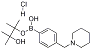 Structure of Piperidinomethyl-4-phenylboronic acid pinacol ester hydrochloride
