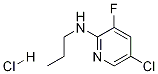 Structure of 5-CHLORO-3-FLUORO-2-(N-PROPYLAMINO)PYRIDINE HCL