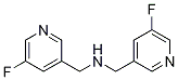Structure of BIS((5-FLUORO(PYRIDIN-3-YL))METHYL)AMINE