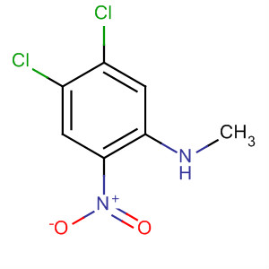 Structure of 4,5-dichloro-N-methyl-2-nitroaniline