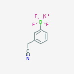 Structure of Potassium (3-cyanomethylphenyl)trifluoroborate