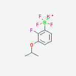 Structure of POTASSIUM (2-FLUORO-3-ISOPROPOXYPHENYL)TRIFLUOROBORATE
