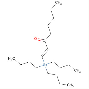 1-Octen-3-one, 1-(tributylstannyl)-, (E)-结构式