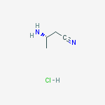 Structure of (S)-3-Aminobutanenitrile hydrochloride