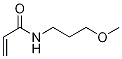 Structure of 2-Propenamide, N-(3-methoxypropyl)-
