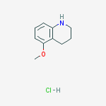 Structure of 5-Methoxy-1,2,3,4-tetrahydroquinoline hydrochloride