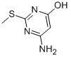 Structure of 4-Amino-2-(Methylthio)-6-Pyrimidinol