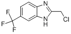 Structure of 2-(CHLOROMETHYL)-6-(TRIFLUOROMETHYL)-1H-BENZO[D]IMIDAZOLE