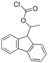 Structure of (+)-1-(9-FLUORENYL)ETHYL CHLOROFORMATE