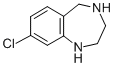 Structure of 7-CHLORO-2,3,4,5-TETRAHYDRO-1H-BENZO[E][1,4]DIAZEPINE 
