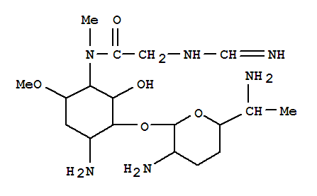 Structure of 2-N-formimidoylsporaricin A