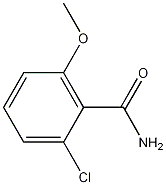Structure of 2-Chloro-6-methoxybenzamide