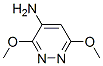 4-Pyridazinamine,  3,6-dimethoxy-结构式