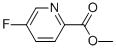 Structure of 2-Pyridinecarboxylicacid, 5-fluoro-, methyl ester
